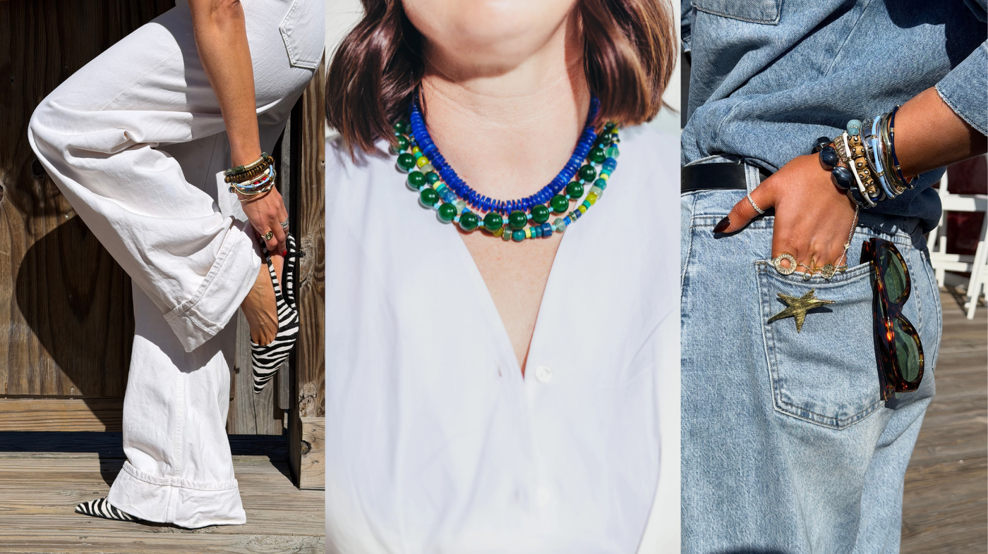How to Style Bold Jewelry with Neutrals (Without Overthinking It)
