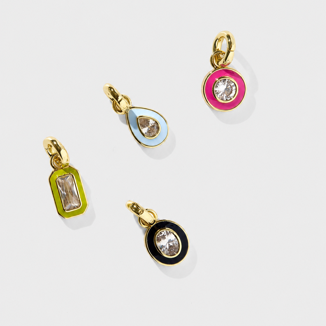 Enamel Gem Charm
