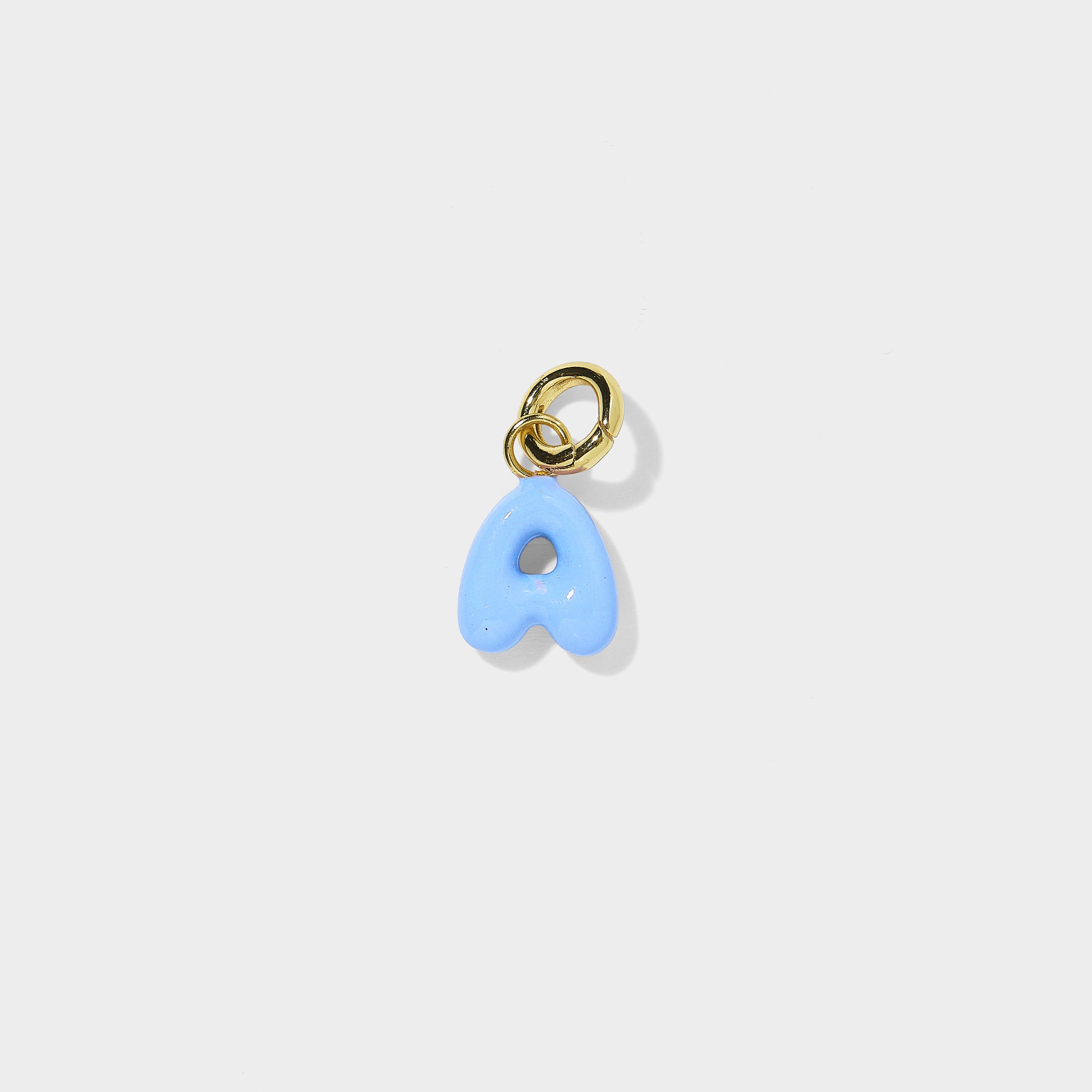 Enamel Bubble Letter Charm
