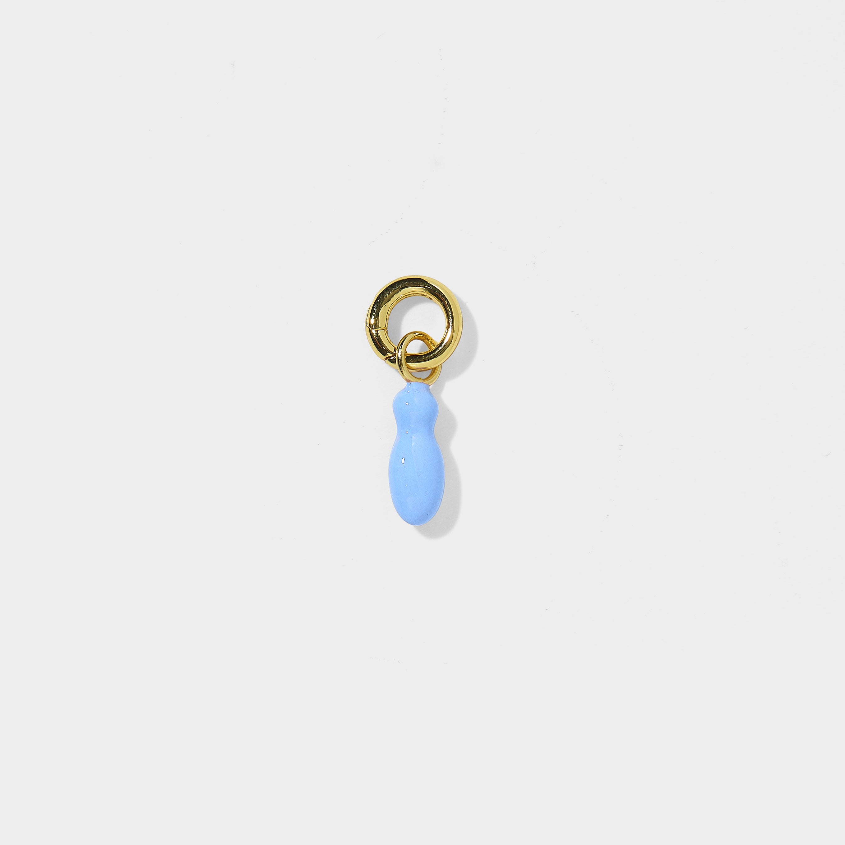 Enamel Bubble Letter Charm
