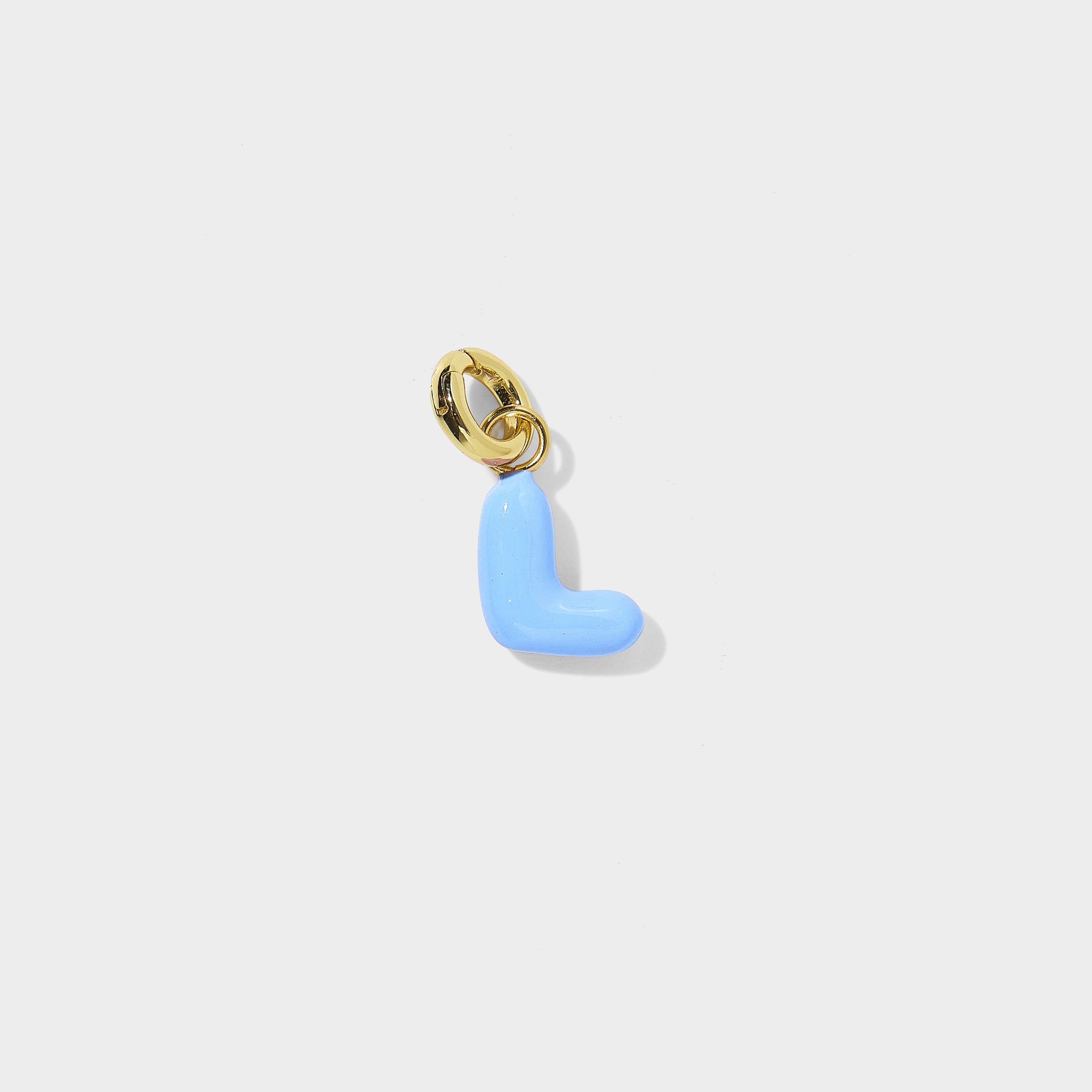 Enamel Bubble Letter Charm