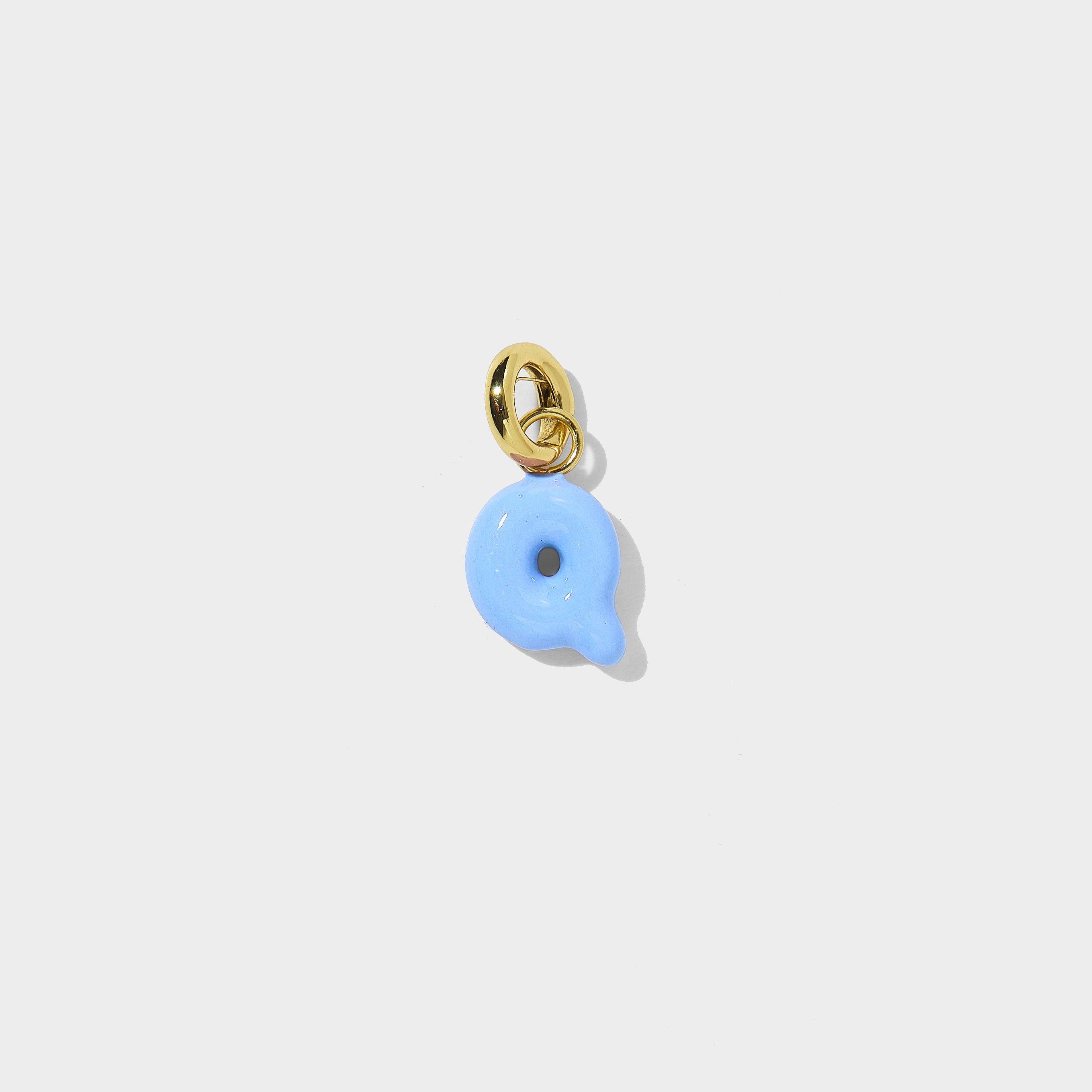 Enamel Bubble Letter Charm