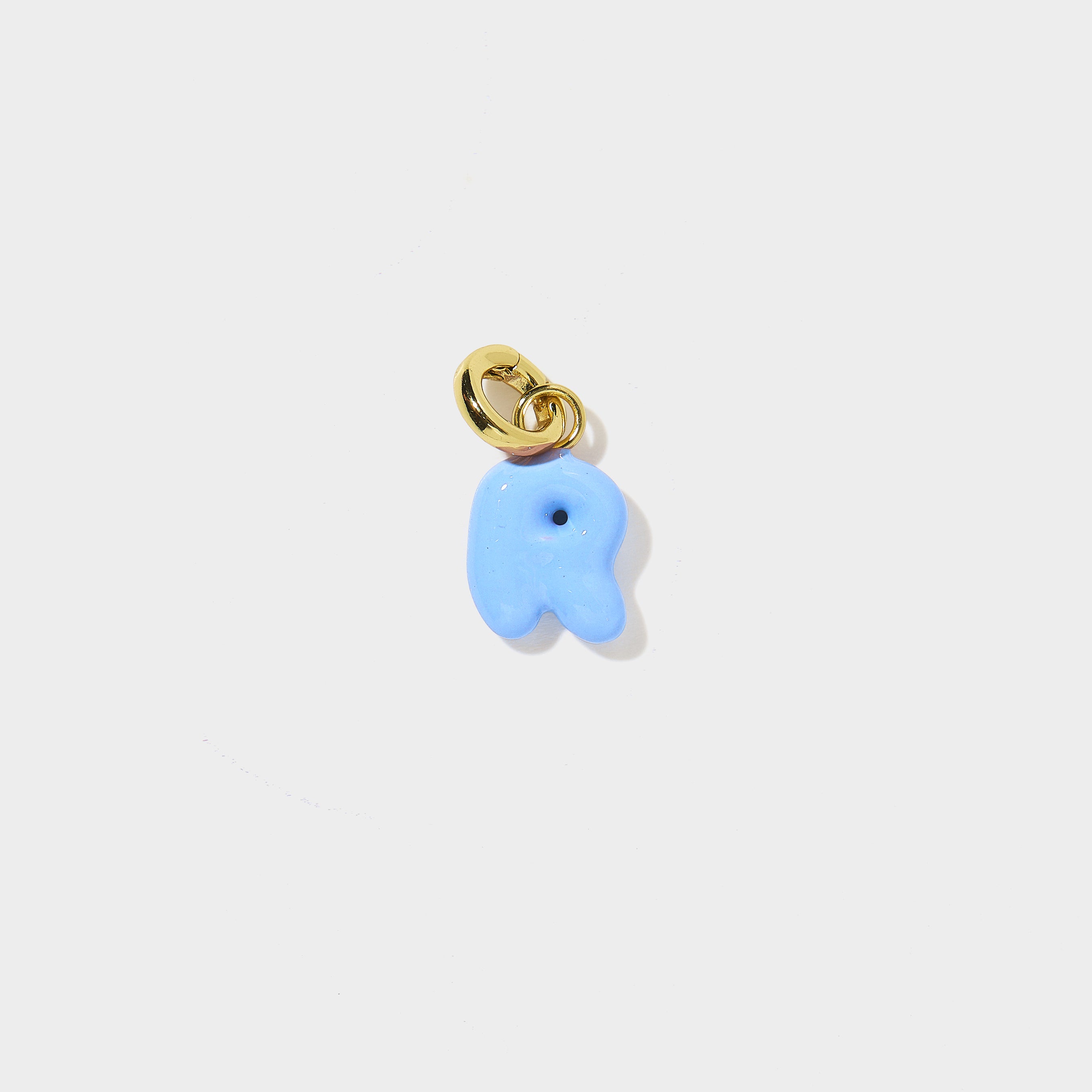 Enamel Bubble Letter Charm