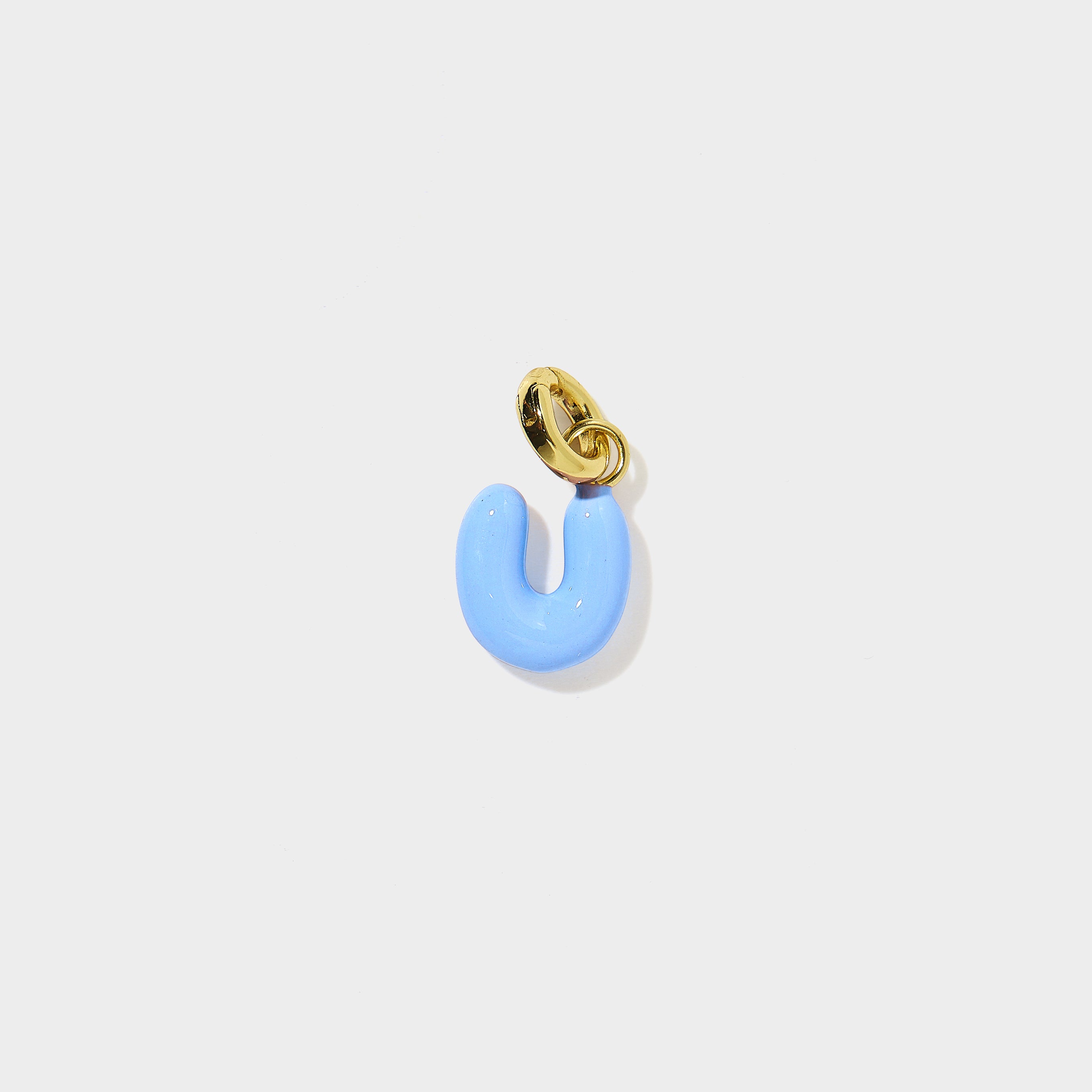 Enamel Bubble Letter Charm