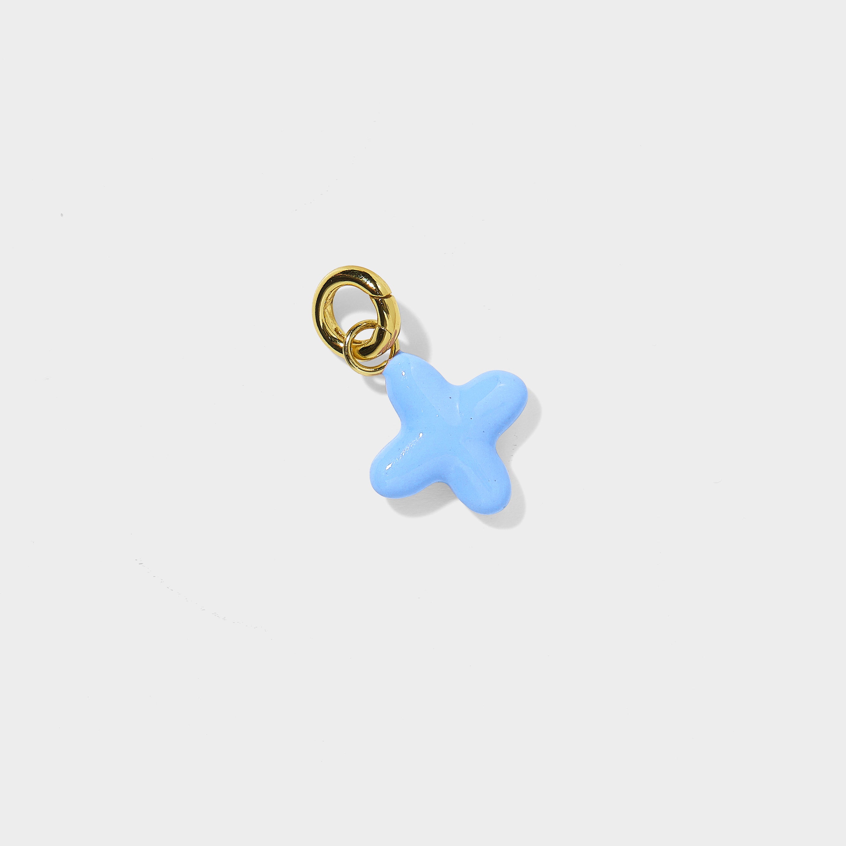Enamel Bubble Letter Charm