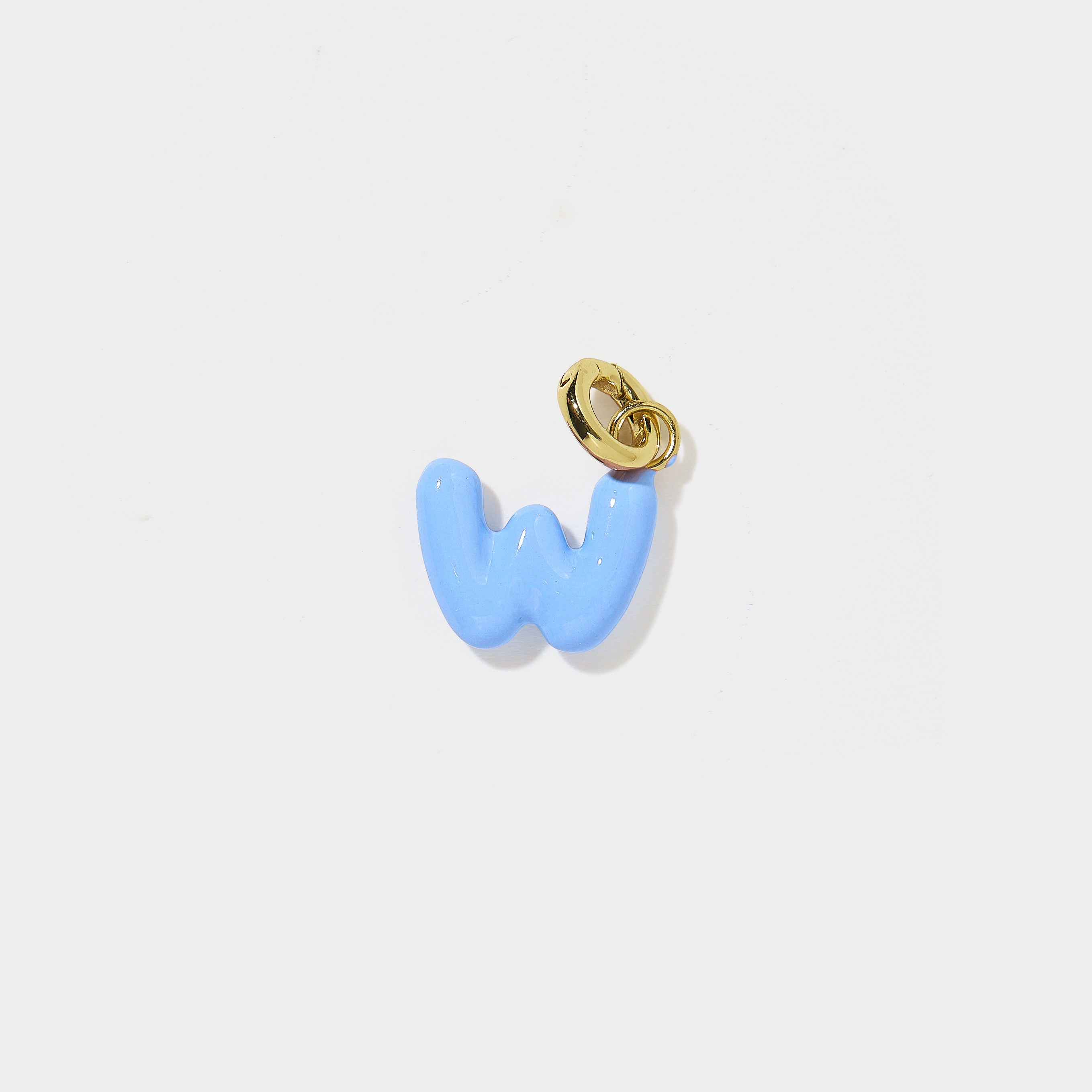 Enamel Bubble Letter Charm