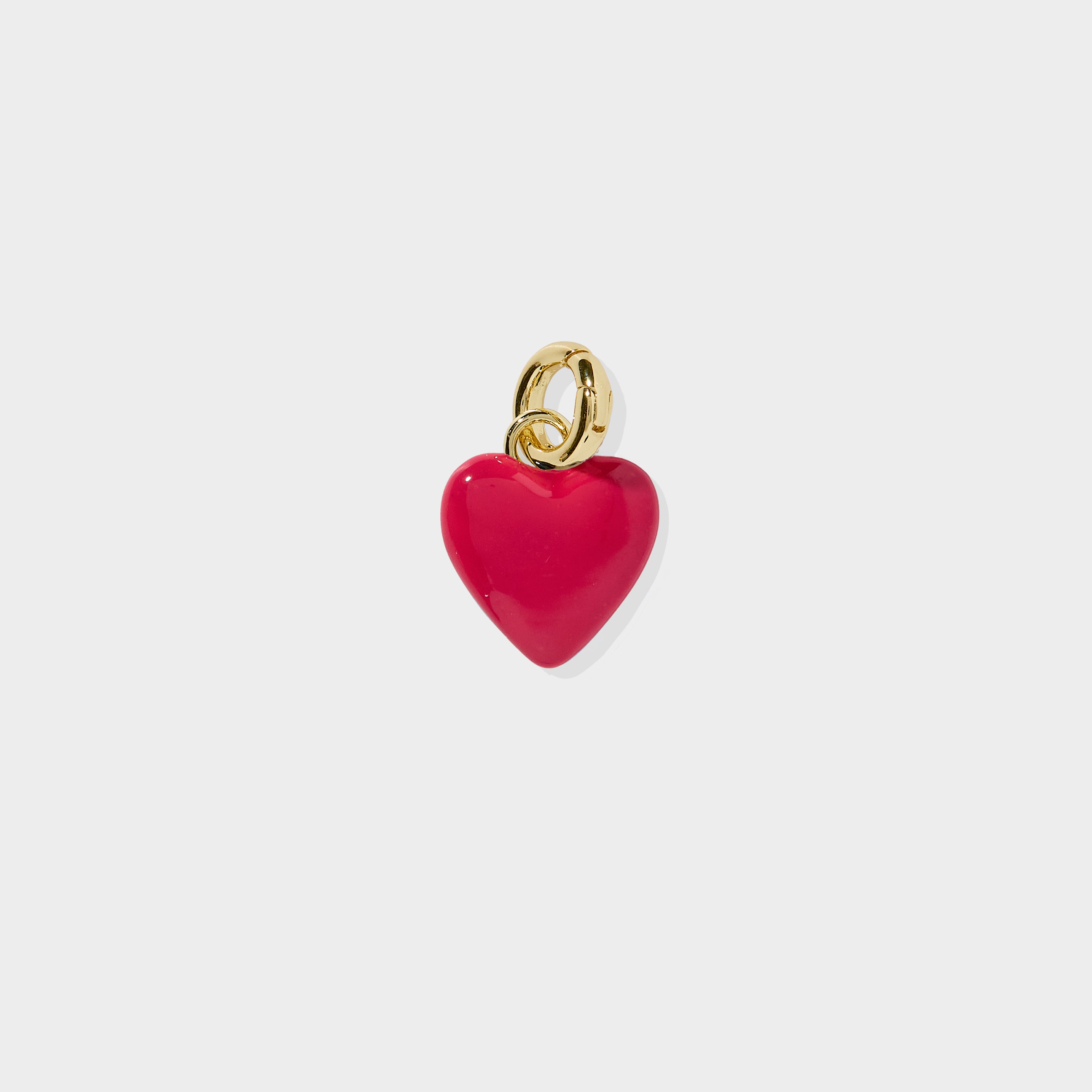 Enamel Heart Charm