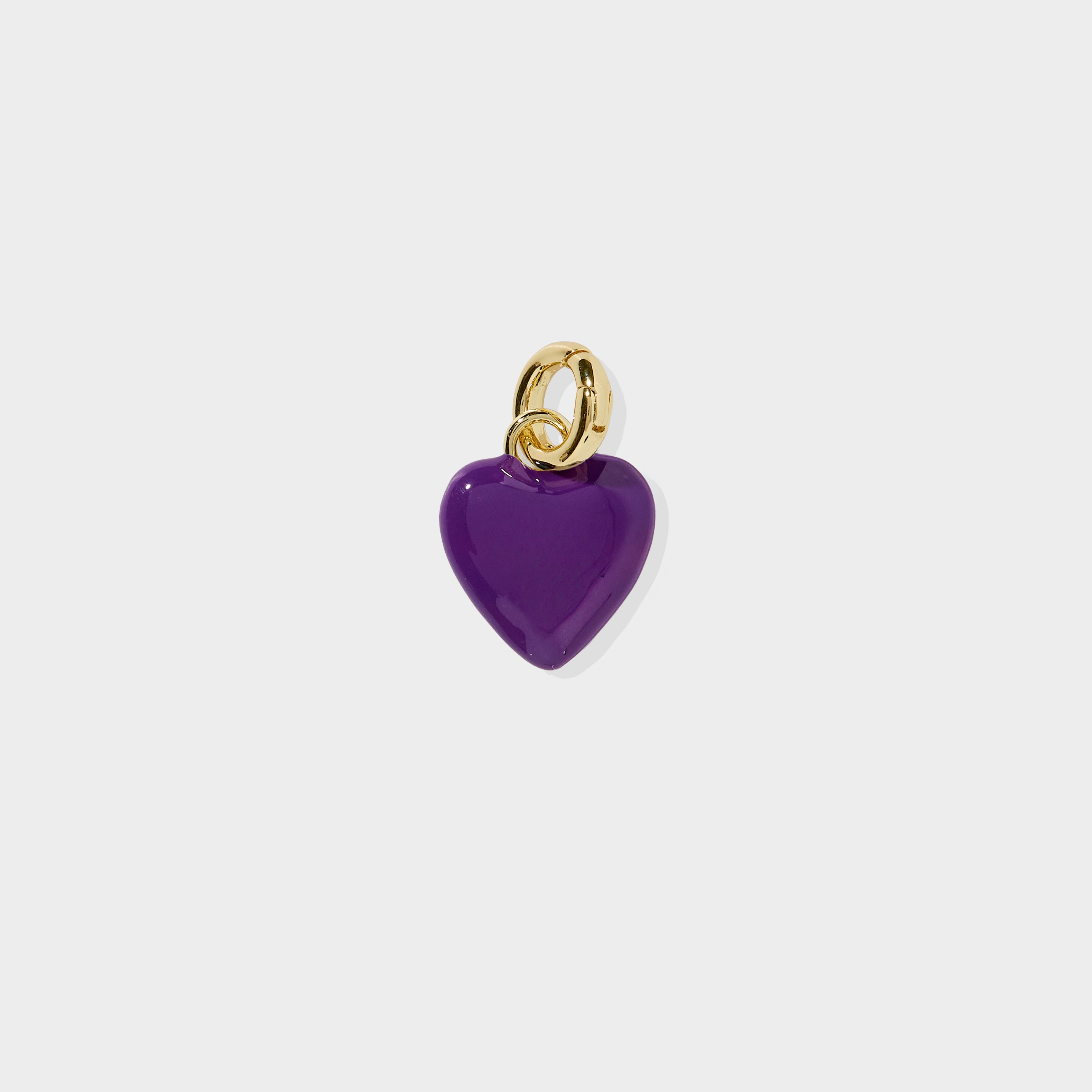 Enamel Heart Charm