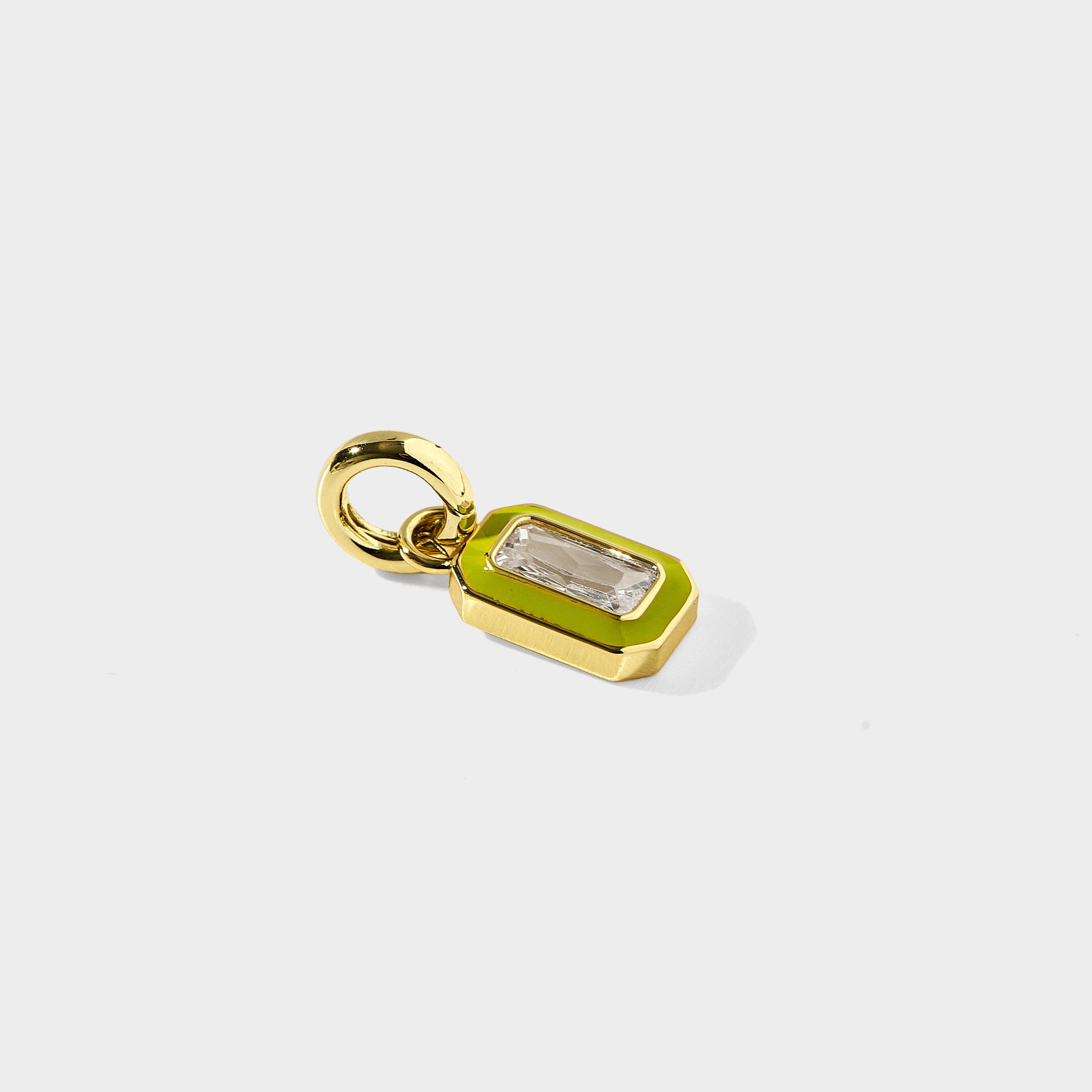 Enamel Gem Charm