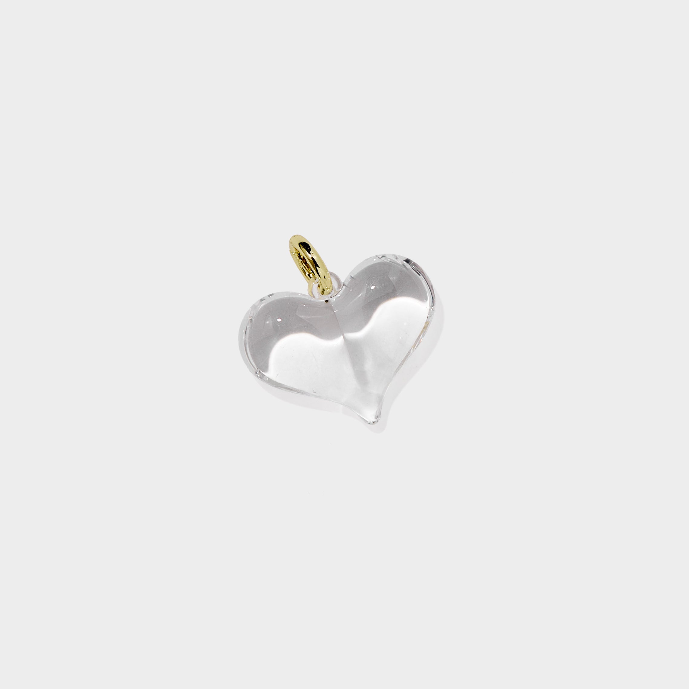 Acrylic Heart Charm