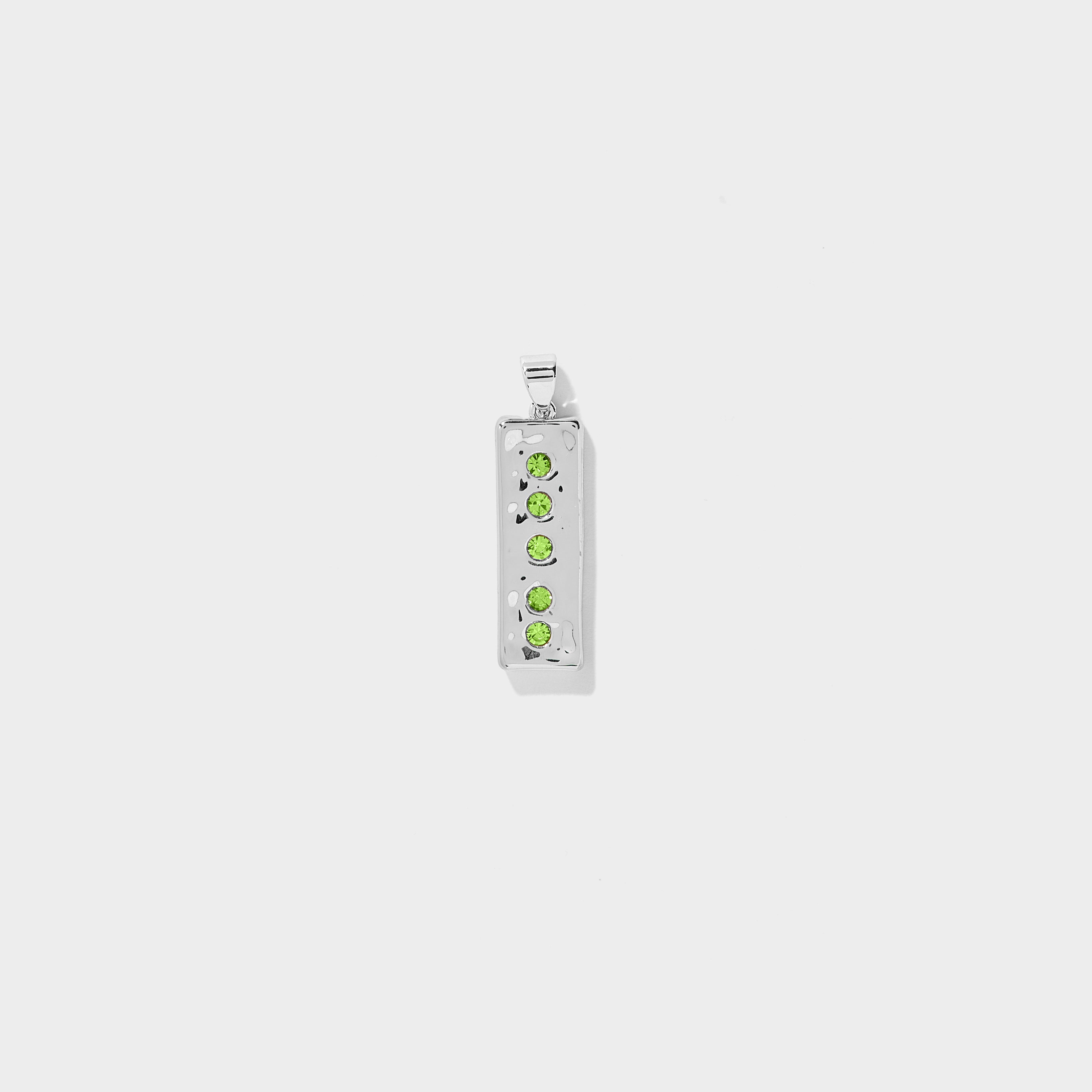 Gemstone Bar Charm