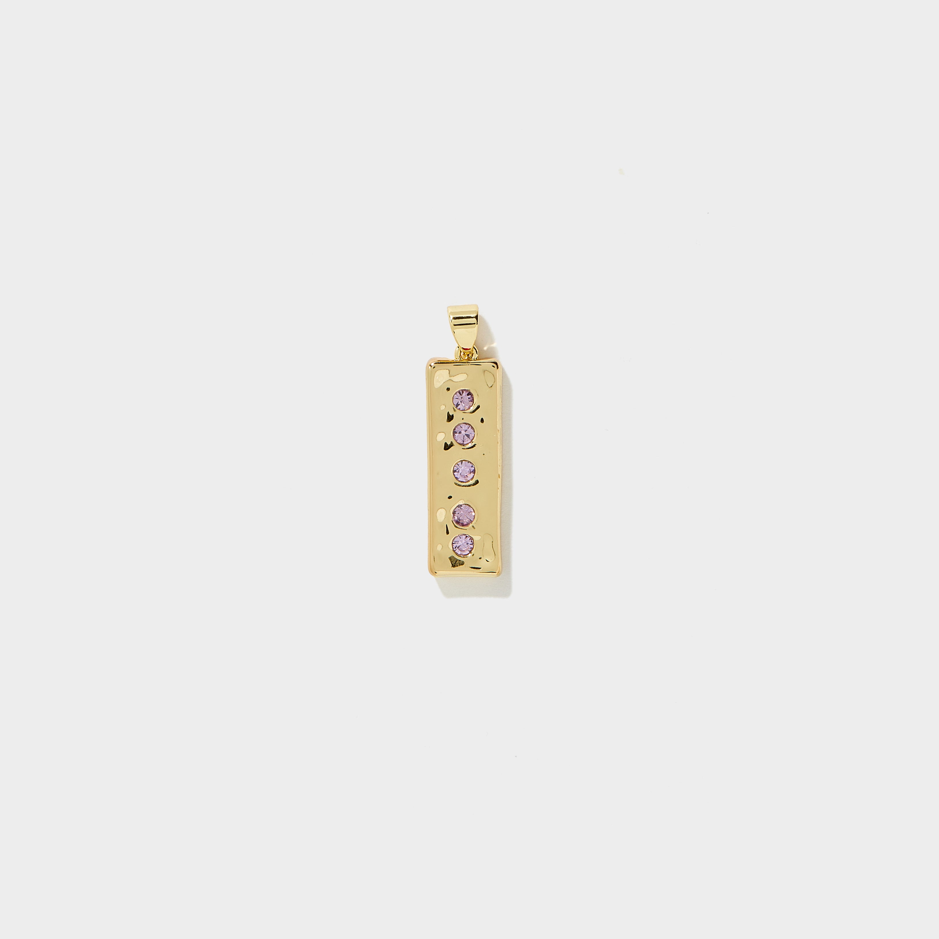 Gemstone Bar Charm