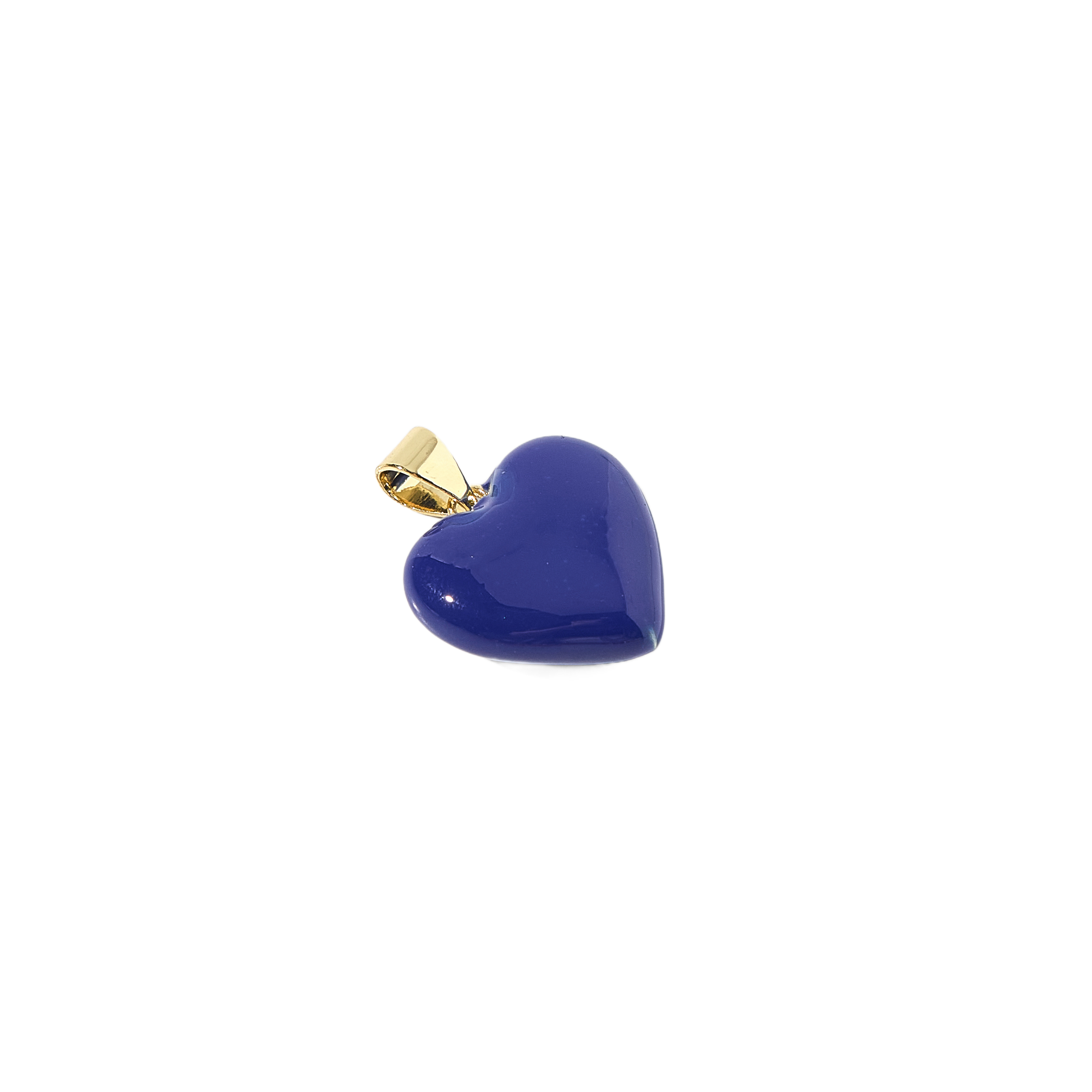 Reign Enamel Heart Charm