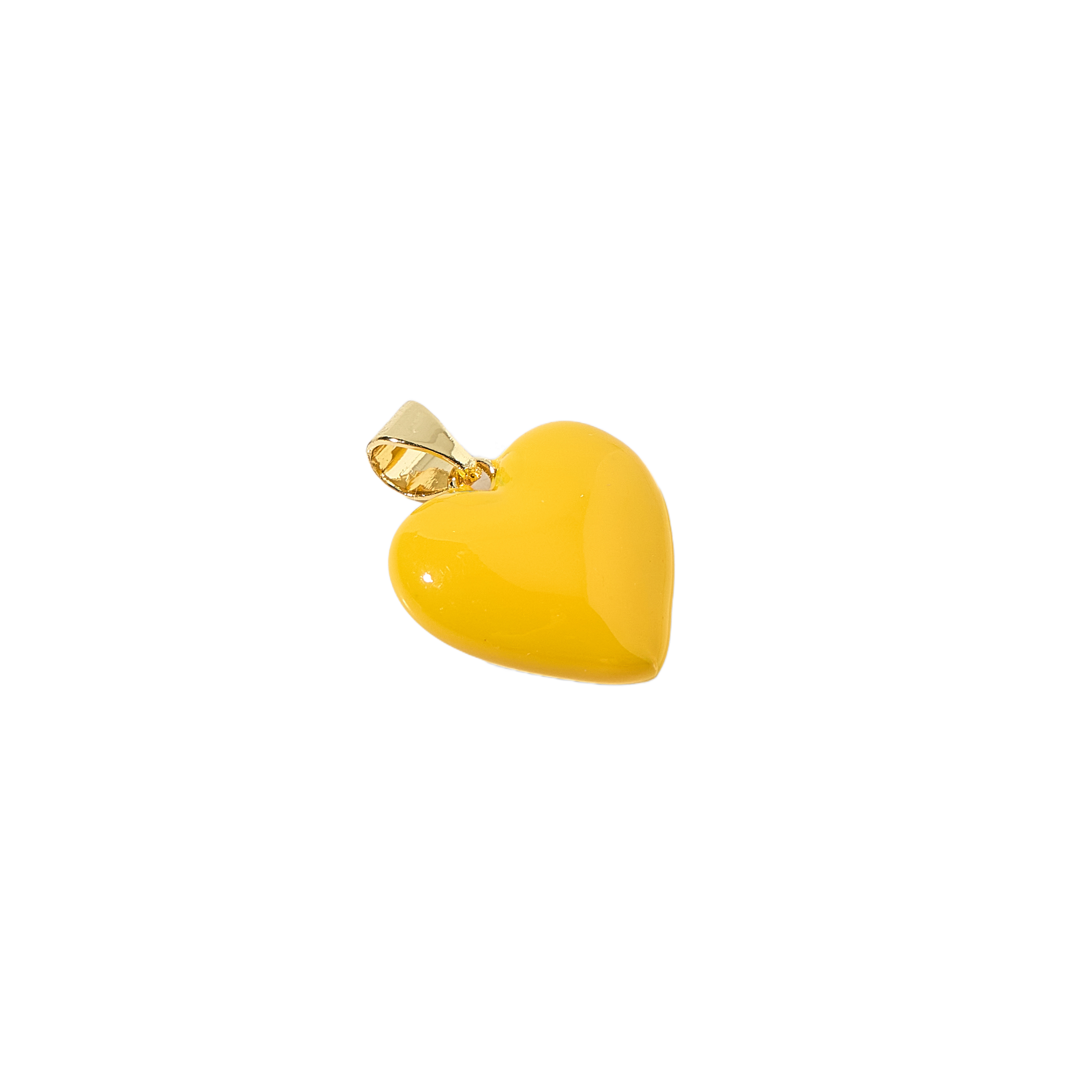 Reign Enamel Heart Charm