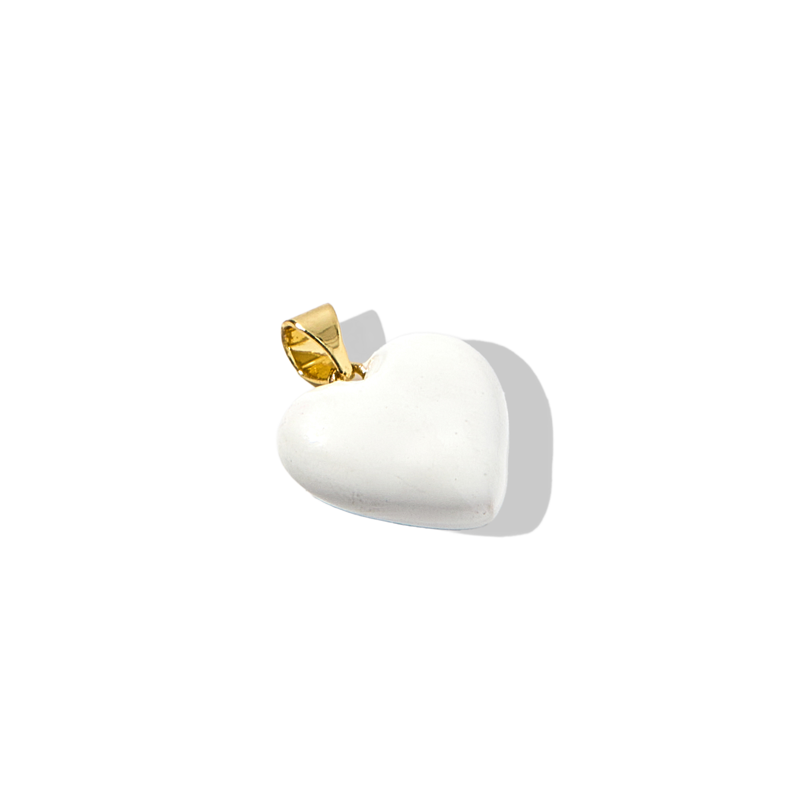 Reign Enamel Heart Charm