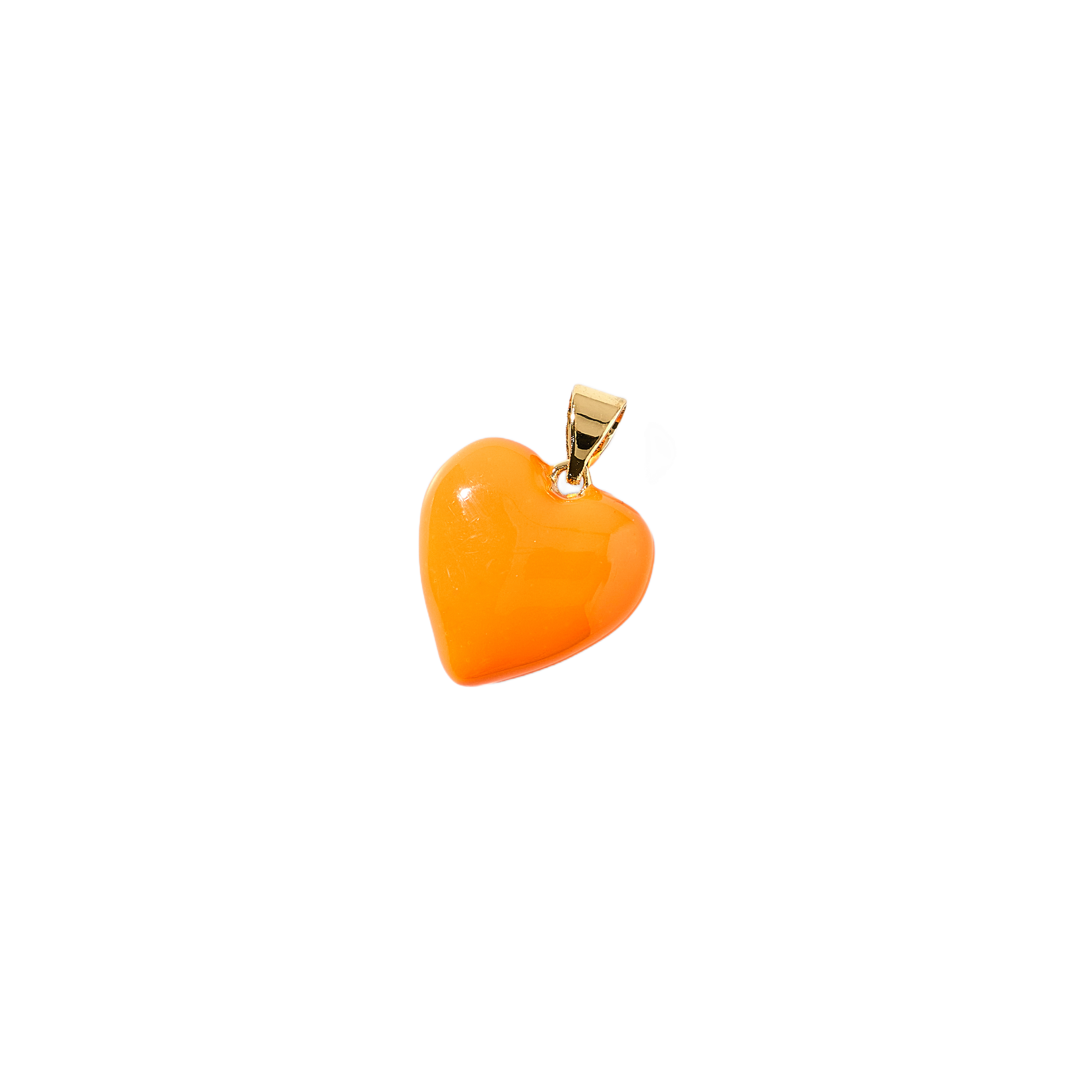 Reign Enamel Heart Charm