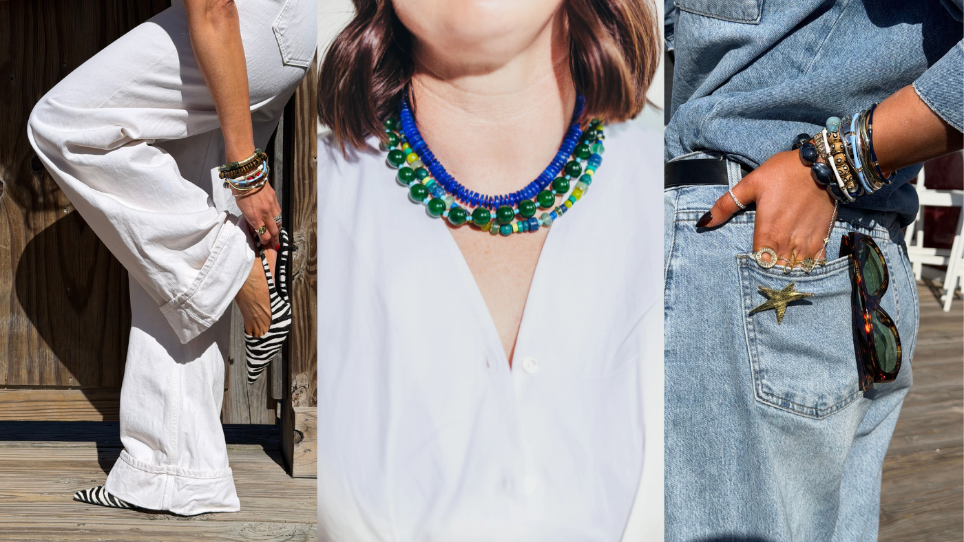 How to Style Bold Jewelry with Neutrals (Without Overthinking It)