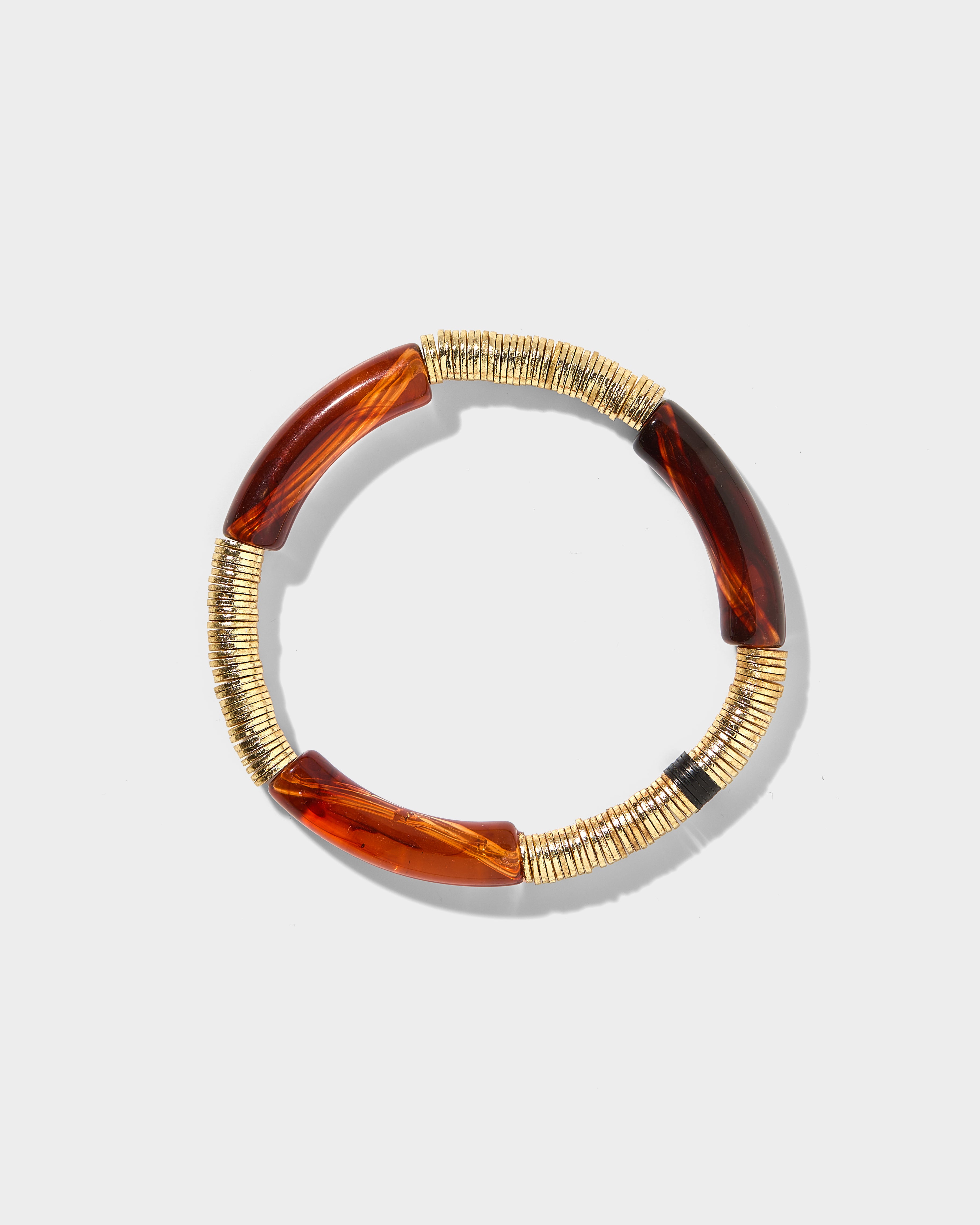 Tortoise Shell Zo Bracelet 6mm