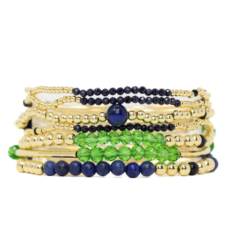 Allie Bess factory stack bracelets