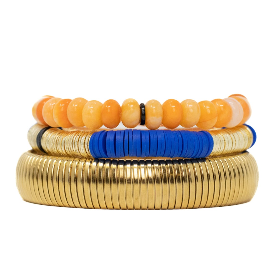 Orange smith Blue Bracelet