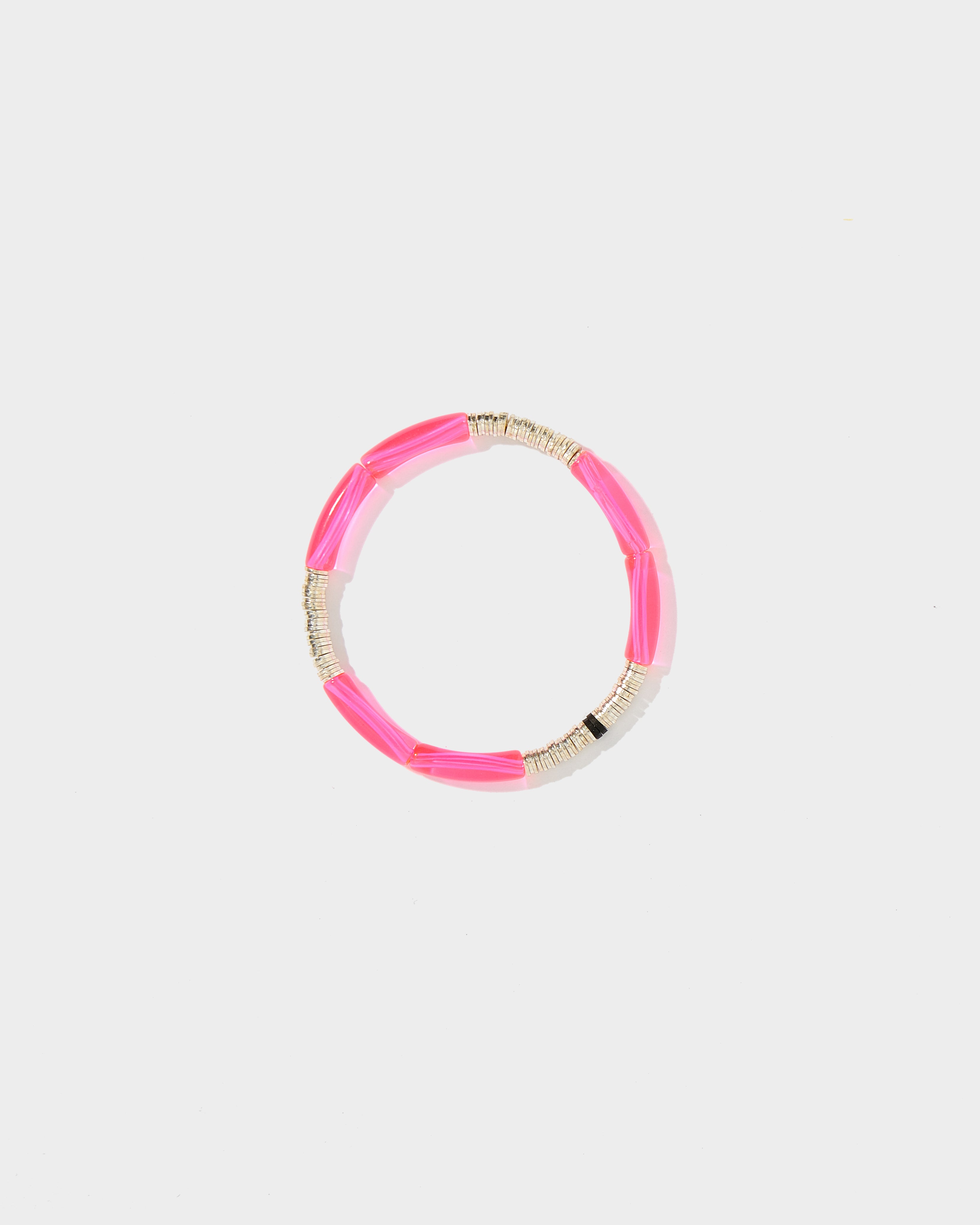 Neon Pink Zo Bracelet 4mm