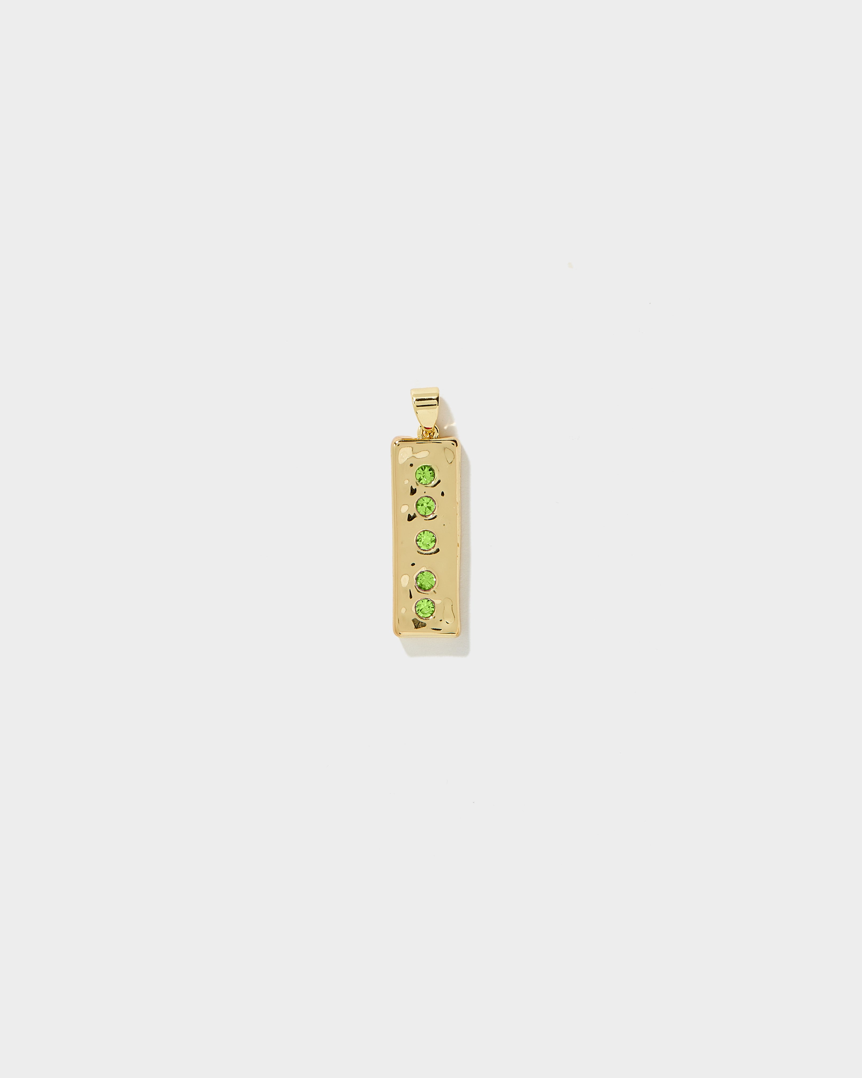 Gemstone Bar Charm