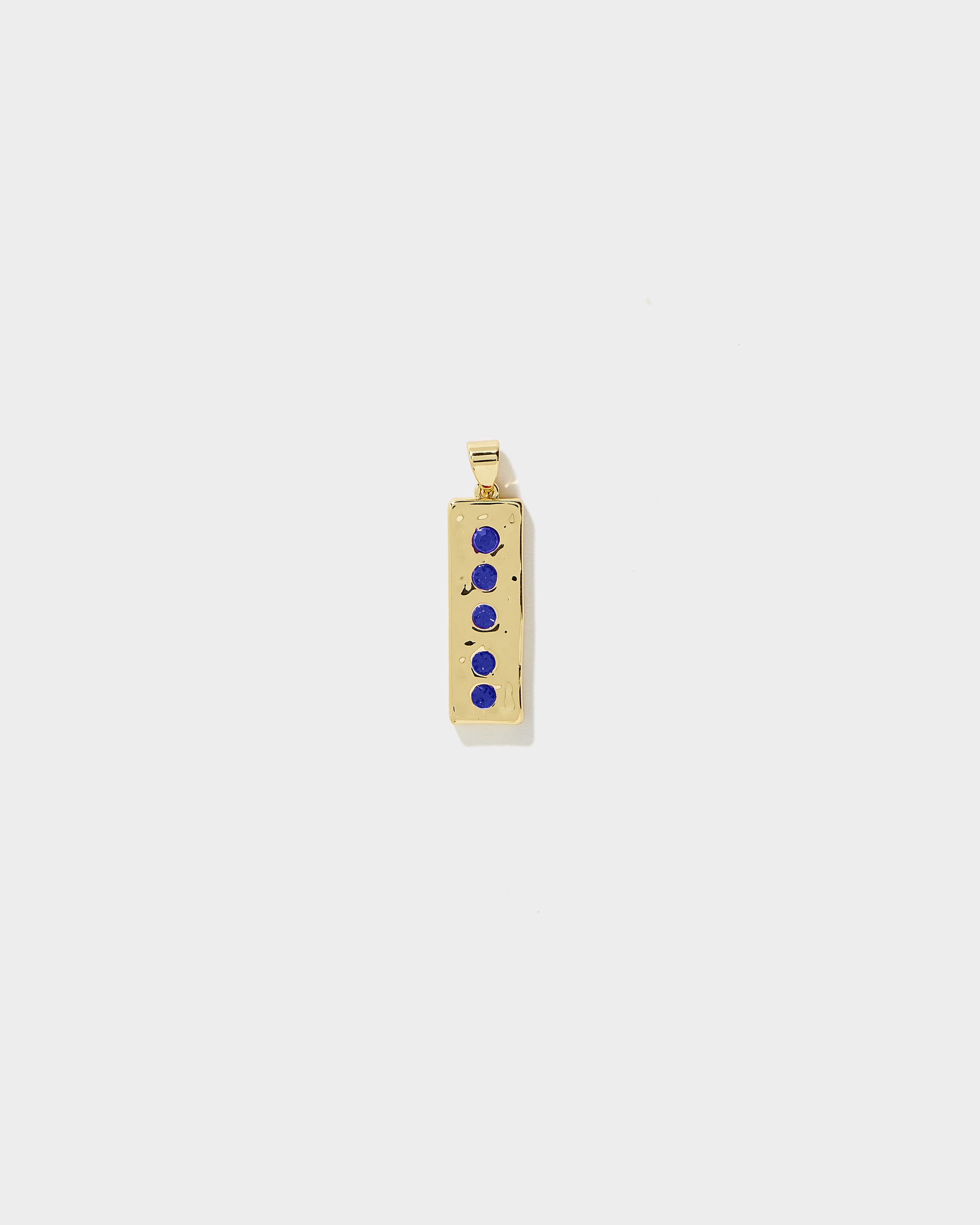 Gemstone Bar Charm
