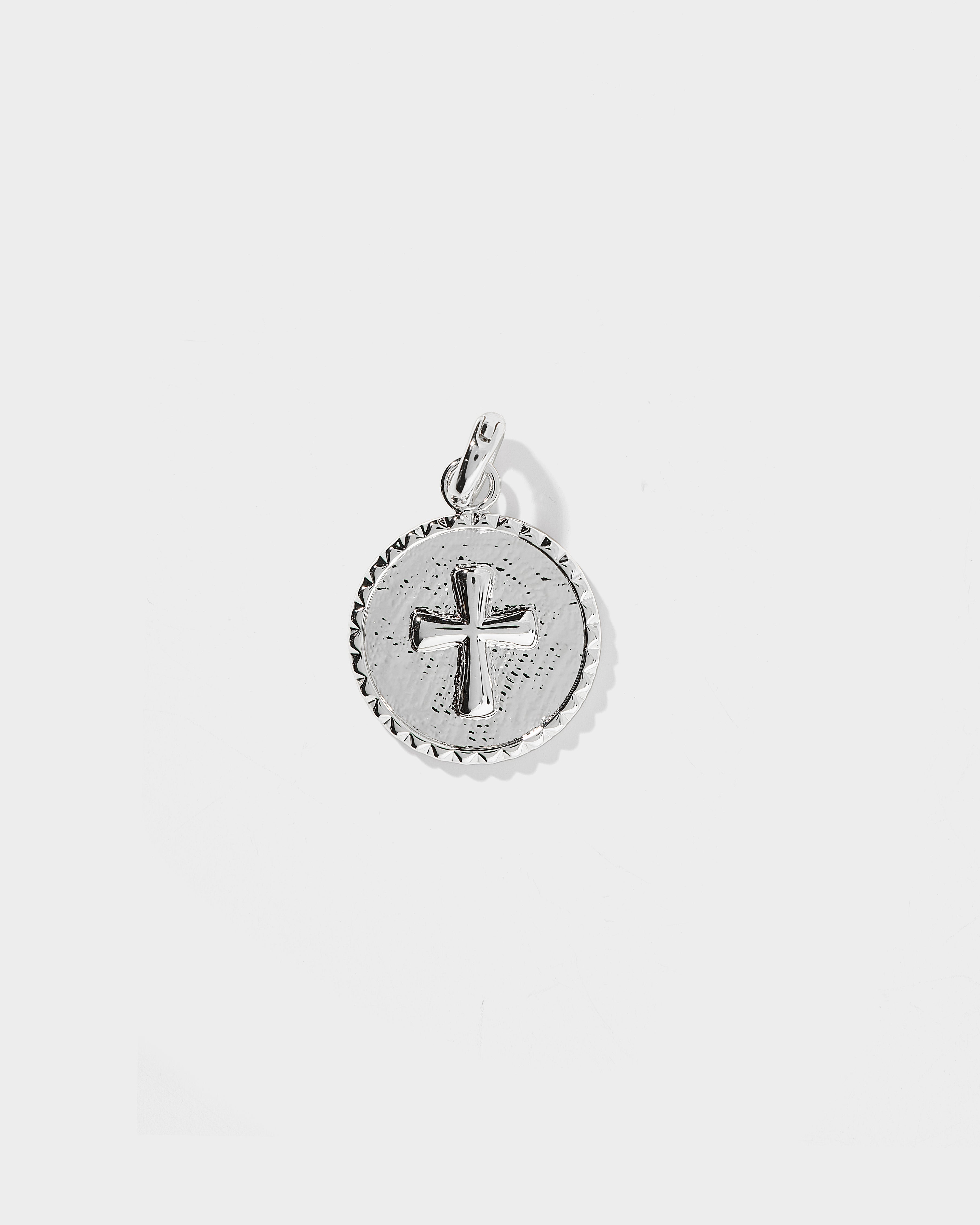 Cross Coin Charm