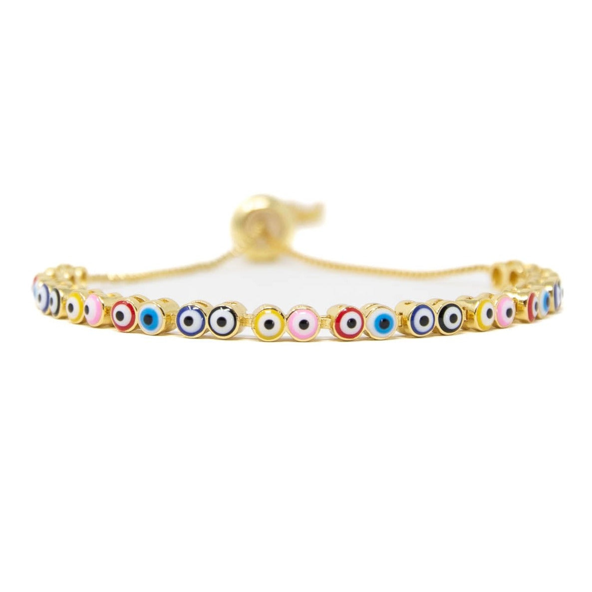 Rainbow evil clearance eye bracelet